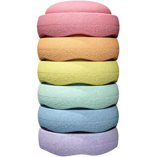 Stapelstein Original mini rainbow pastel 6-tlg.