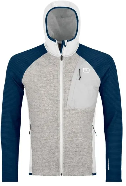 Ortovox Fleece GP Classic Knit Hoody Men - Fleecejacke - XL - grey ice