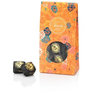 Venchi - Murrine-Kollektion - Geschenkbox mit 16 sortierten Chocoviar-Pralinen 75%, 300 g, mit Extrabitter-Granulat 75%, glutenfrei, ohne Farbstoffe und ohne Konservierungsstoffe, vegan, Geschenkidee
