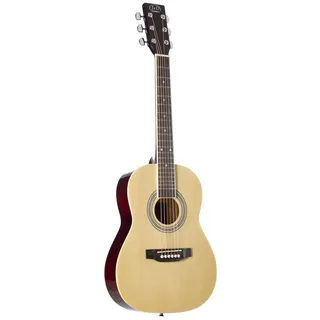 J & D AG-1 1/2 NT Westerngitarre - Akustik-Gitarre Dreadnought Mit Natural Agathis Decke, Ideal Zum Lernen