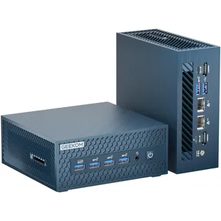 GEEKOM IT1 Mega AI Mini-PC mit Intel Core Ultra 9 185H, Dual 2.5G LAN Mini Computer Windows 11 Pro, 32GB DDR5 RAM und 2TB PCIe SSD | WiFi 7 & Bluetooth 5.4 | 8 x USB | 8K | für Homeoffice