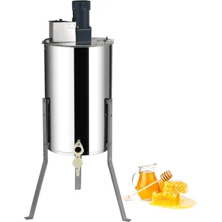 Vevor Elektrischer Honigschleuder, Tangentialschleuder Imker Honig 2/4 Rahmen,