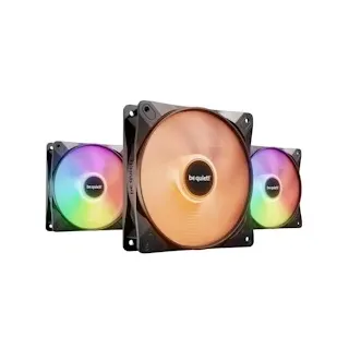 be quiet! Light Wings LX PWM high-speed Lüfter 120mm 3er Pack Schwarz