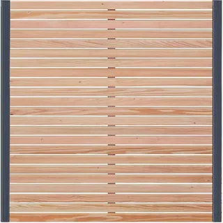 4x Elemente 180 x 180 cm + 5x Alu-Pfosten