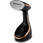 Tefal Tragbare Dampfbürste DT9100, Dampfglätter, Schwarz, Kupfer