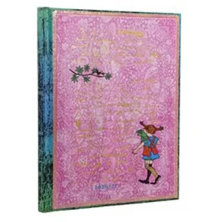paperblanks ltd. 18-Monatskalender Pippi Langstrumpf 2026-2027 Ultra Vertikal