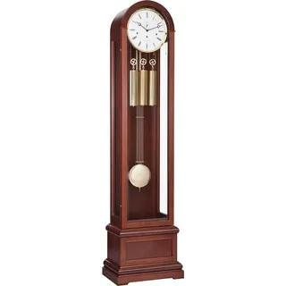 Standuhr Nussbaum mit Wurzelholz - Hermle Modell: 01087-030461