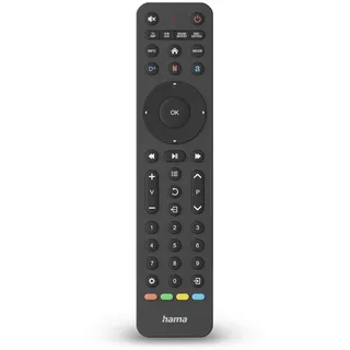 Hama Universal-Fernbedienung TV Infrarot für 8 Geräte,ernfähig App-Tasten