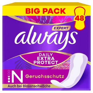 Always Slipeinlagen Daily Extra Protect Normal, Big Pack,