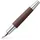 Holz Chrom, dunkel braun, F
