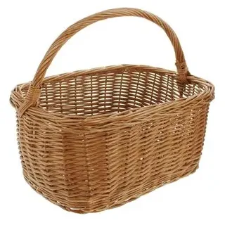 Frank-Flechtwaren Einkaufskorb eckig, groß
