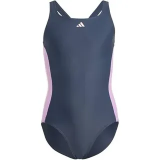 adidas Cut 3-Streifen Badeanzug Blau 116