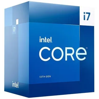 Intel Core i7-13700F 2,1GHz 8+8 Kerne 30MB Cache Sockel 1700 Boxed mit Lüfter