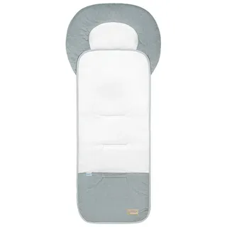 Odenwälder Babycool-Auflage Light Grey Cool Cord, Grau