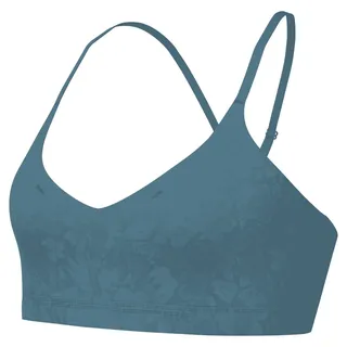 Nike Indy Light Support Padded Floral Damen Tanktop, blau - US: L