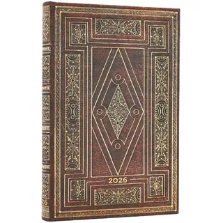paperblanks ltd. 12-Monatskalender. 2026 First Folio Mini Horizontal