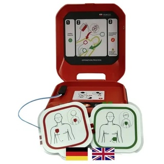 MEDX5 Primedic HeartSave Y mit manueller Schockauslösung, DE/EN