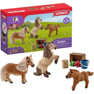 Schleich HORSE CLUB, Mini Shetty Familie 41432