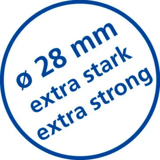 Schöner Wohnen Duschvorhangstange Obleon 110 - 185 cm schwarz