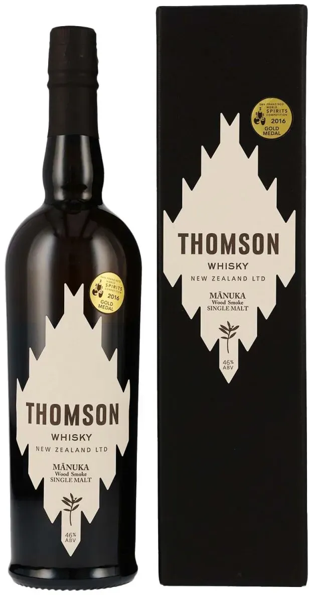 Thomson New Zealand Whisky - Manuka Wood Smoke - Single Malt Whisky