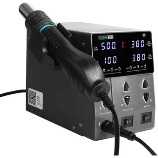 SUGON 212 Hot Air + T12 Lötstation - Black / Blue - One Size