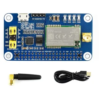 Waveshare SX1268 LoRa HAT für Raspberry Pi, 433 MHz Frequenz Band