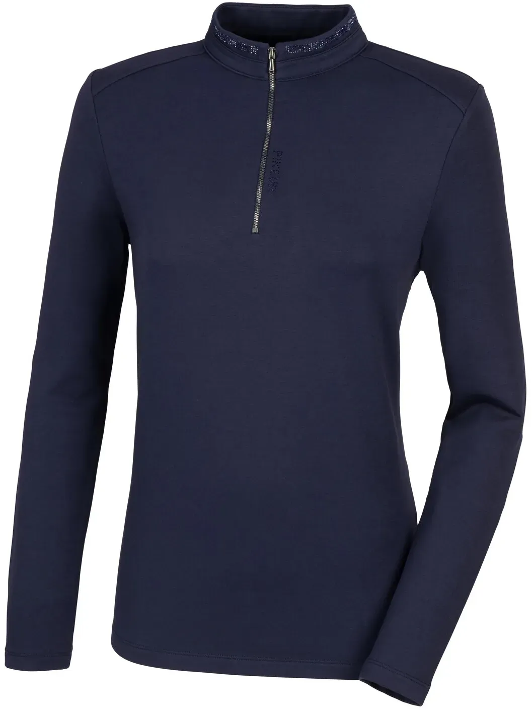 PIKEUR ZIP SHIRT Damen Shirts night sky Sportswear HW 23, Größe: 38