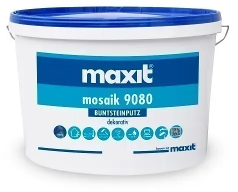 Buntsteinputz - maxit mosaik 9080 - 23kg - Farbe: mx 91