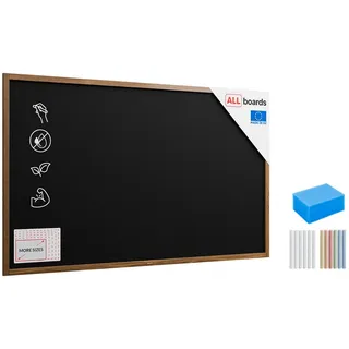 ALLboards Kreidetafel mit Holzrahmen 200x120cm,