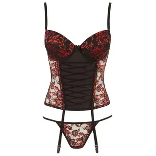 Cottelli LINGERIE Corsage Cottelli LINGERIE - Set Corsage - (75B-S,80B-M,80C bunt 80C-L