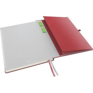 Leitz Complete A4, kariert, rot