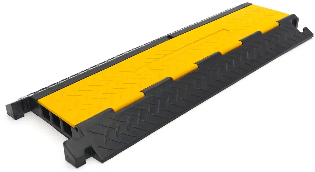 HBM 90 cm Kabelbrücke / Kabelkanal mit Klappe und 3 Kanälen