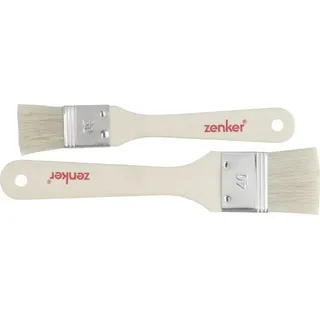Zenker Fackelmann Backpinsel-Set 3 cm und 4 cm Küchenutensilien