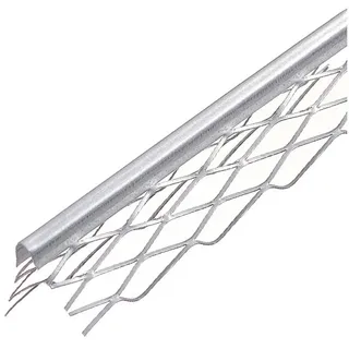 PROTEKTOR Kantenprofil für den Innenputz 150cm x 10mm Edelstahl Silber
