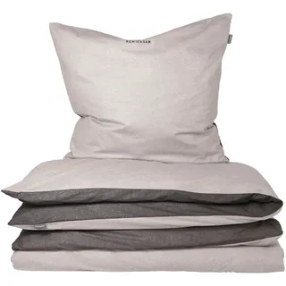 Feinbiber silber 155 x 220 cm + 80 x 80 cm