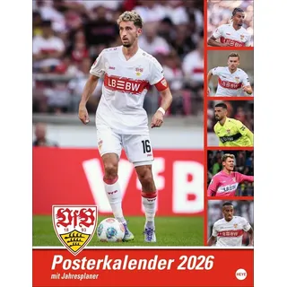 Heye VfB Stuttgart Posterkalender 2026