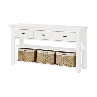 maison bleue Anrichte  Petit Chalet ¦ weiß ¦ Maße (cm): B: 161 H: 84 T: 43.0