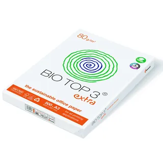 Mondi Bio Top 3 extra A3 80 g/m2 500 Blatt