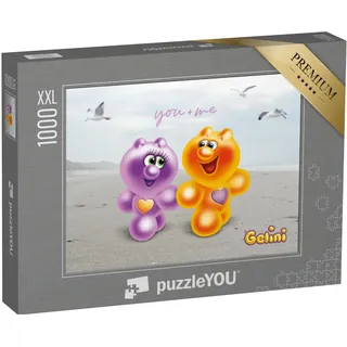 Puzzle 1000 Teile XXL „Gelini Du + Ich“