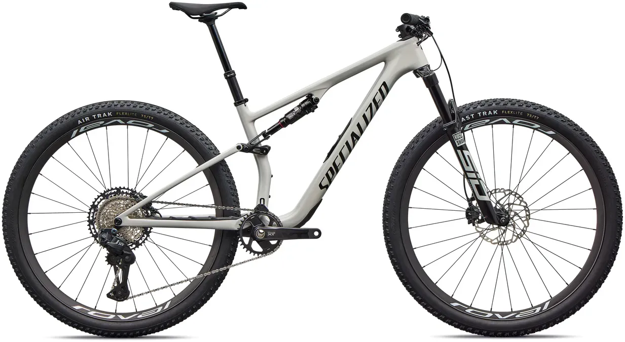Specialized Epic 8 Expert Di2 XC-Fully Shimano XT Dolomite Metallic / Obsidian
