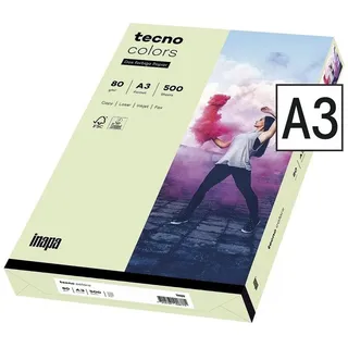 Kopierpapier colors hellgrün DIN A3 80 g/qm 500 Blatt
