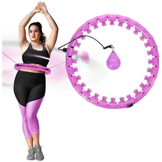 HMS Hula-hoop-reifen mit massagepunkten und schwerkraftball Übergröße hhw12 HMS violett sans taille