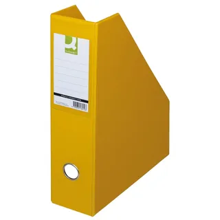 Q-Connect KF16214 Stehsammler A4 76mm gelb