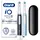 Duopack Matt Black + 2. Handstück Ice Blue + Reiseetui