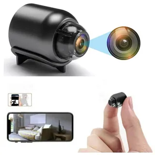 BSLVWG Mini Kamera,1080P WiFi versteckte Kamera geheime Kameras Mini Baby Home Security Micro Kleine Monitor Videokamera mit Bewegungserkennung App Steuerung