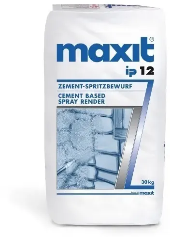 Zement-Spritzbewurf - maxit ip 12 - 30kg - Vorspritzmörtel