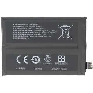 AccuCell Akku passend für OPPO Find X3 Pro, Li-Polymer, 7,74V, 2250mAh, 17,4Wh, ohne Werkzeug