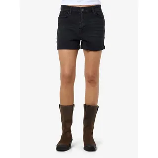 Noisy May Moni AZ360BL Kurze Jeans - Black Denim - XS