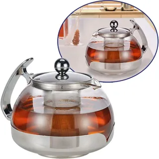 Hi Haushalt International Teekanne mit Filter 1,2l