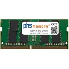PHS-memory RAM passend für MSI Creator 15 A10UET-228IT (MSI Creator 15 A10UET-228IT, 1 x 32GB), RAM Modellspezifisch